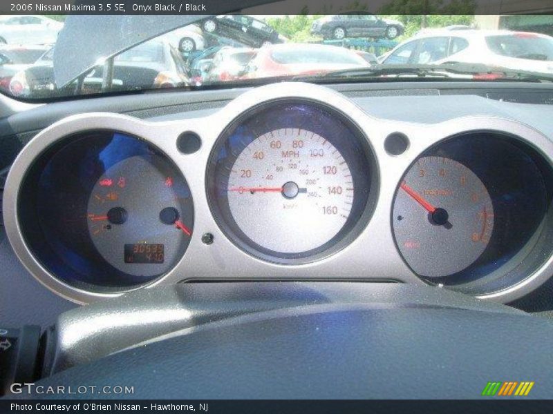 Onyx Black / Black 2006 Nissan Maxima 3.5 SE
