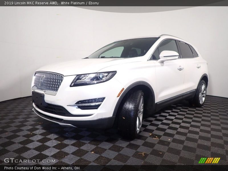 White Platinum / Ebony 2019 Lincoln MKC Reserve AWD