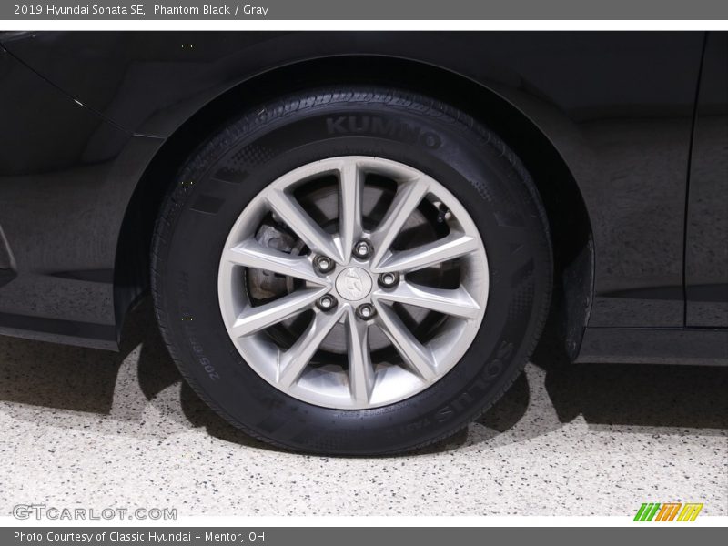 Phantom Black / Gray 2019 Hyundai Sonata SE