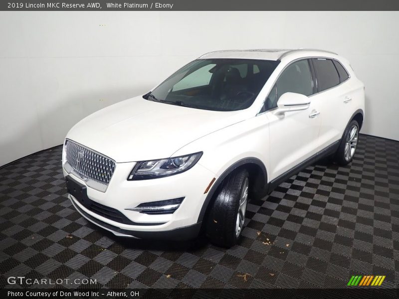White Platinum / Ebony 2019 Lincoln MKC Reserve AWD