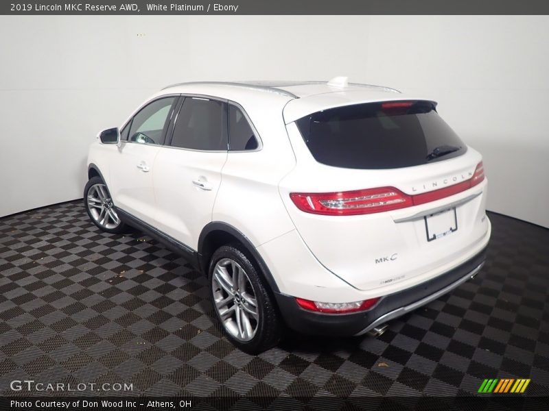 White Platinum / Ebony 2019 Lincoln MKC Reserve AWD