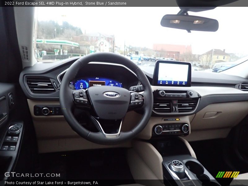 Dashboard of 2022 Escape SEL 4WD Plug-In Hybrid