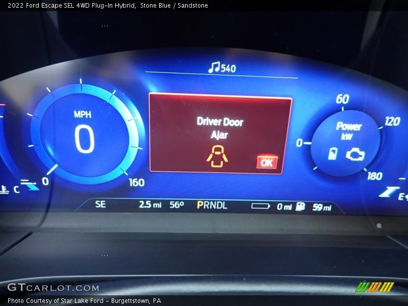  2022 Escape SEL 4WD Plug-In Hybrid SEL 4WD Plug-In Hybrid Gauges