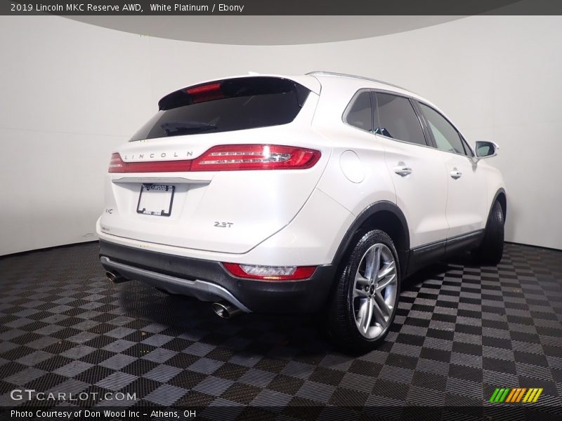 White Platinum / Ebony 2019 Lincoln MKC Reserve AWD