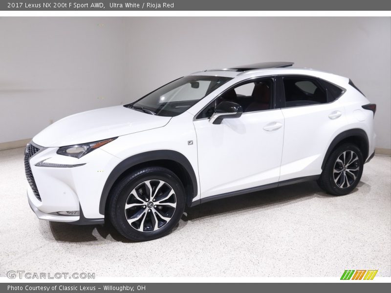 Ultra White / Rioja Red 2017 Lexus NX 200t F Sport AWD