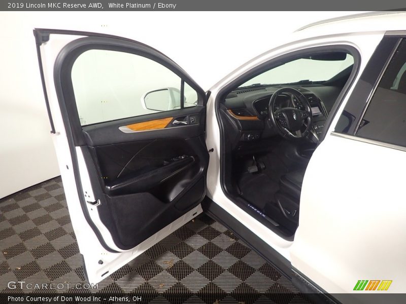 White Platinum / Ebony 2019 Lincoln MKC Reserve AWD