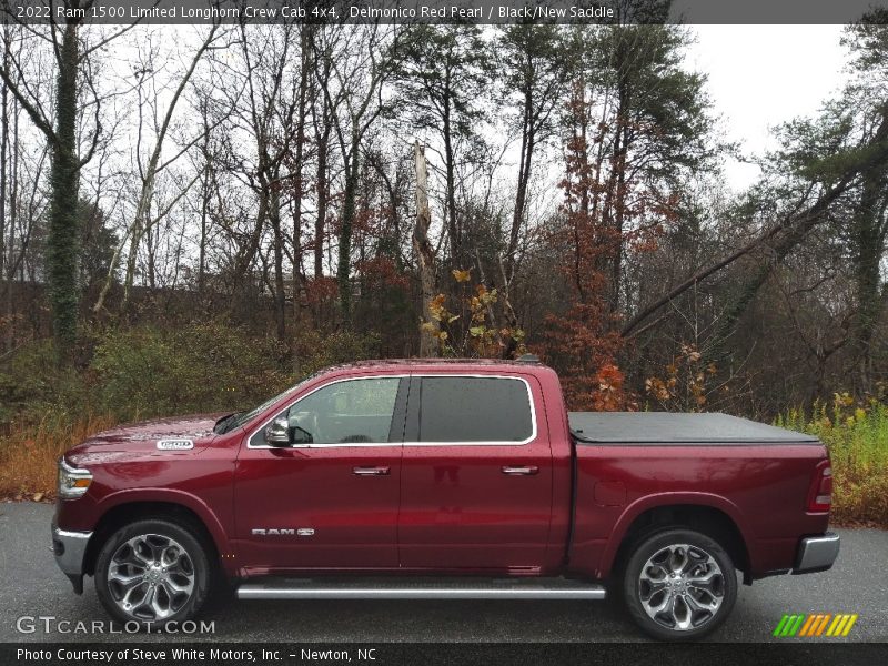  2022 1500 Limited Longhorn Crew Cab 4x4 Delmonico Red Pearl