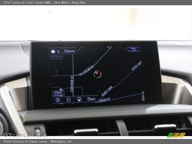 Ultra White / Rioja Red 2017 Lexus NX 200t F Sport AWD