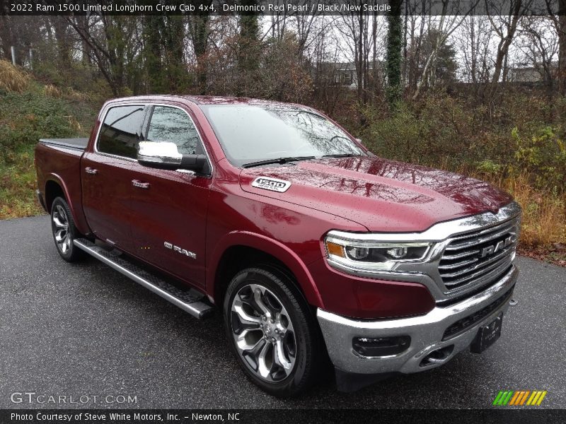 Front 3/4 View of 2022 1500 Limited Longhorn Crew Cab 4x4