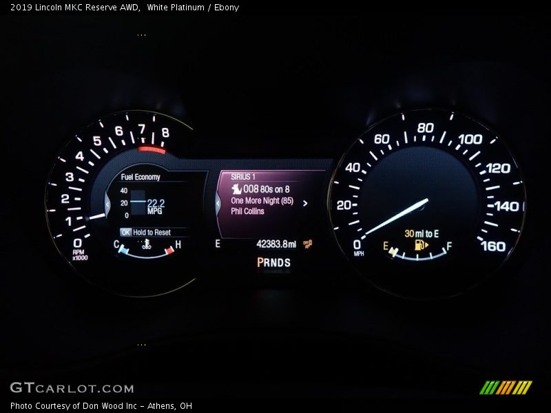 White Platinum / Ebony 2019 Lincoln MKC Reserve AWD
