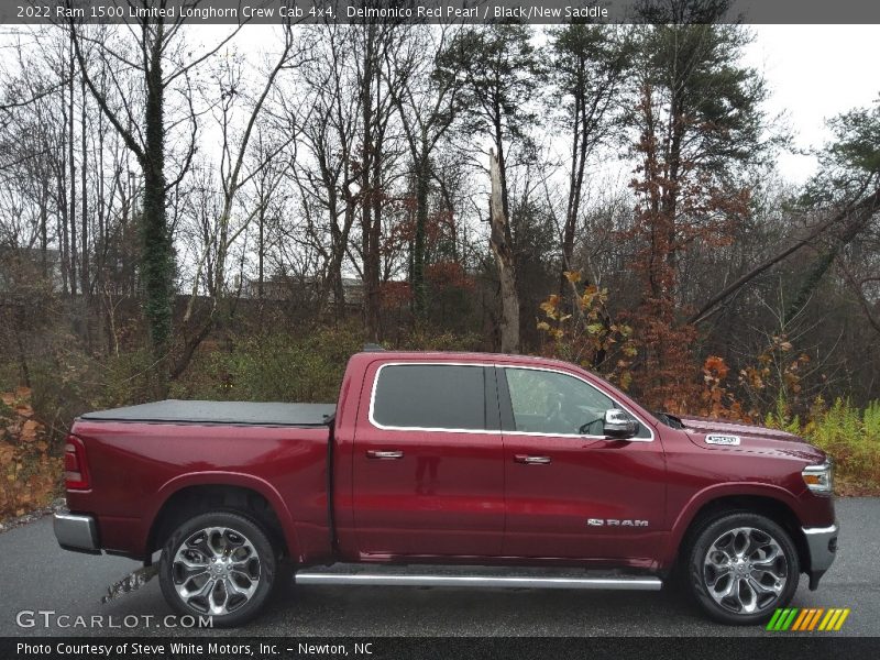  2022 1500 Limited Longhorn Crew Cab 4x4 Delmonico Red Pearl