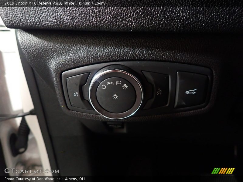 White Platinum / Ebony 2019 Lincoln MKC Reserve AWD