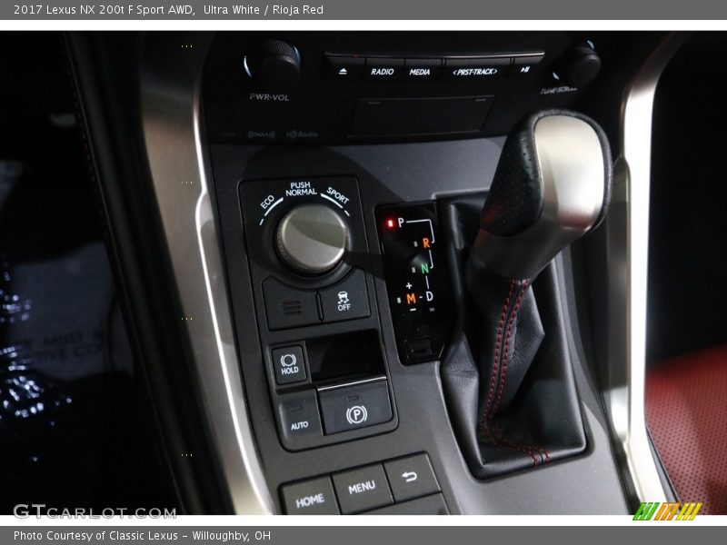 Ultra White / Rioja Red 2017 Lexus NX 200t F Sport AWD