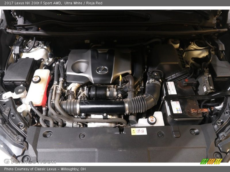 Ultra White / Rioja Red 2017 Lexus NX 200t F Sport AWD