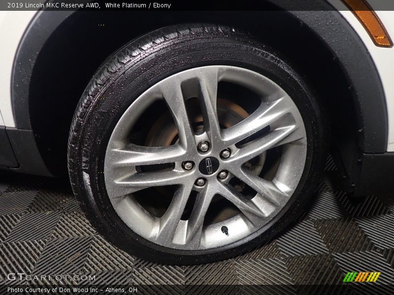 White Platinum / Ebony 2019 Lincoln MKC Reserve AWD