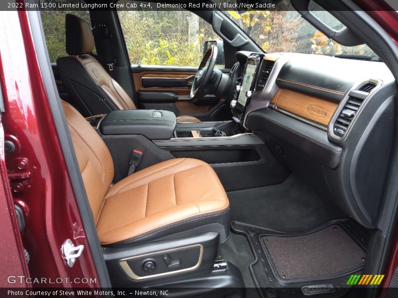 Front Seat of 2022 1500 Limited Longhorn Crew Cab 4x4