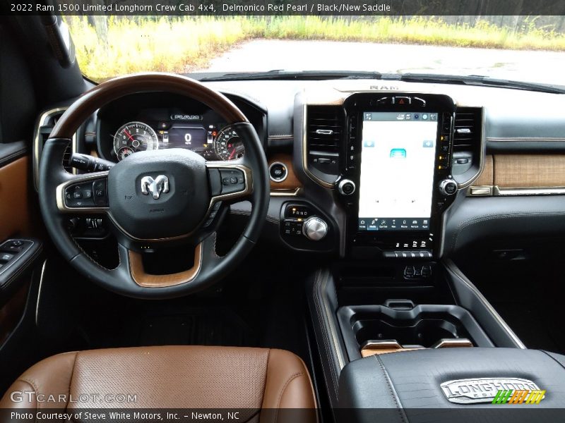 Dashboard of 2022 1500 Limited Longhorn Crew Cab 4x4