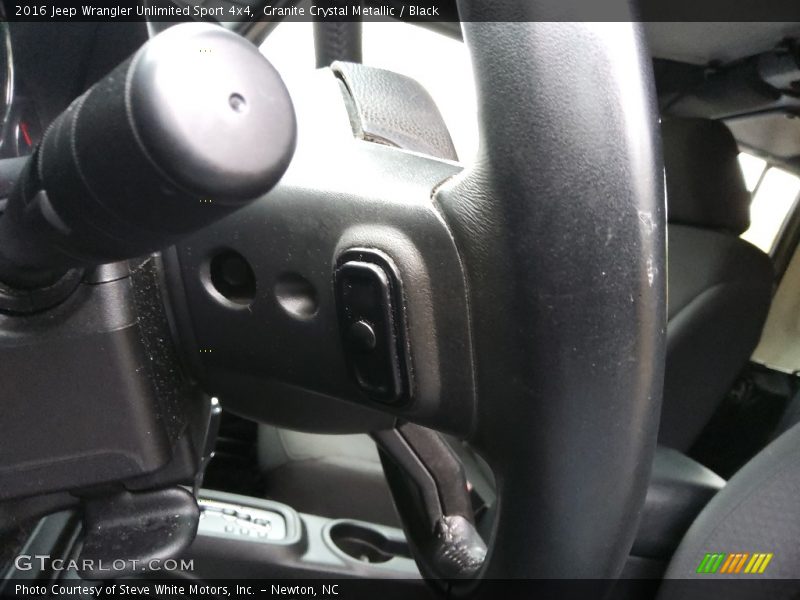 Granite Crystal Metallic / Black 2016 Jeep Wrangler Unlimited Sport 4x4