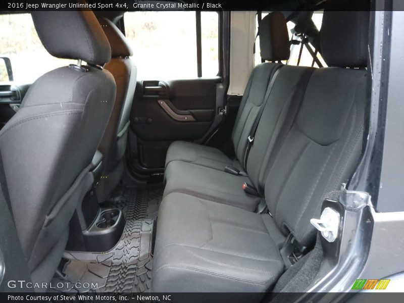 Granite Crystal Metallic / Black 2016 Jeep Wrangler Unlimited Sport 4x4