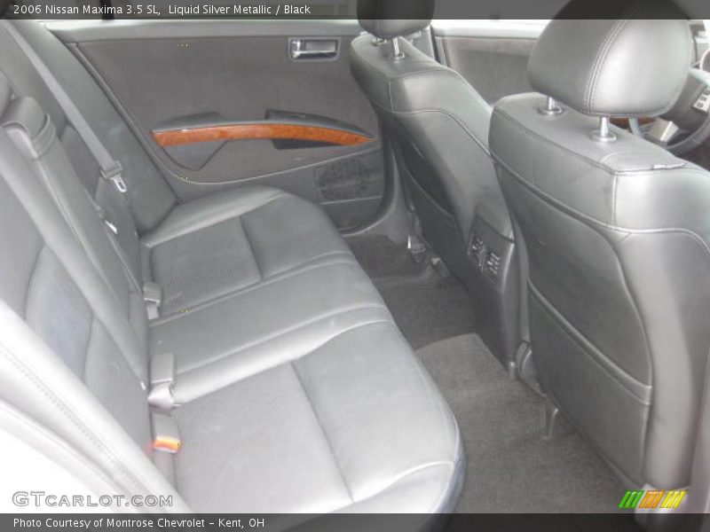 Liquid Silver Metallic / Black 2006 Nissan Maxima 3.5 SL