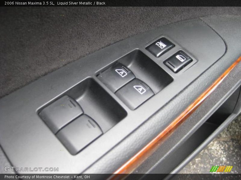 Liquid Silver Metallic / Black 2006 Nissan Maxima 3.5 SL