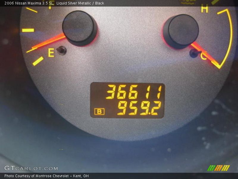 Liquid Silver Metallic / Black 2006 Nissan Maxima 3.5 SL