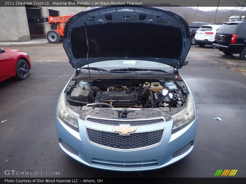 Imperial Blue Metallic / Jet Black/Medium Titanium 2011 Chevrolet Cruze LS