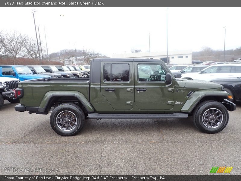 Sarge Green / Black 2023 Jeep Gladiator Overland 4x4