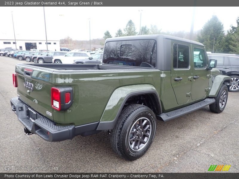 Sarge Green / Black 2023 Jeep Gladiator Overland 4x4