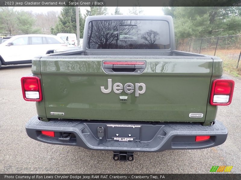 Sarge Green / Black 2023 Jeep Gladiator Overland 4x4