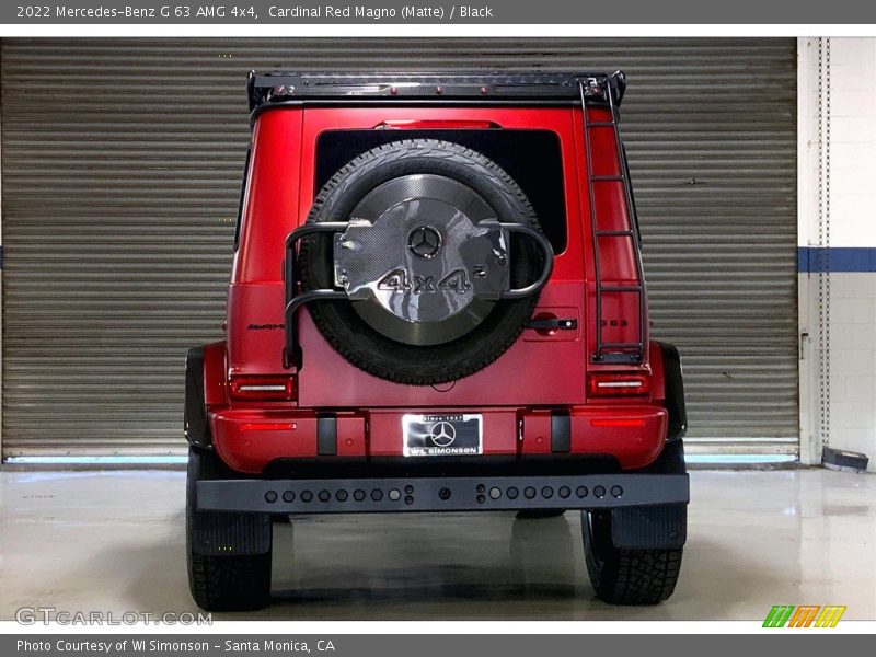 Cardinal Red Magno (Matte) / Black 2022 Mercedes-Benz G 63 AMG 4x4