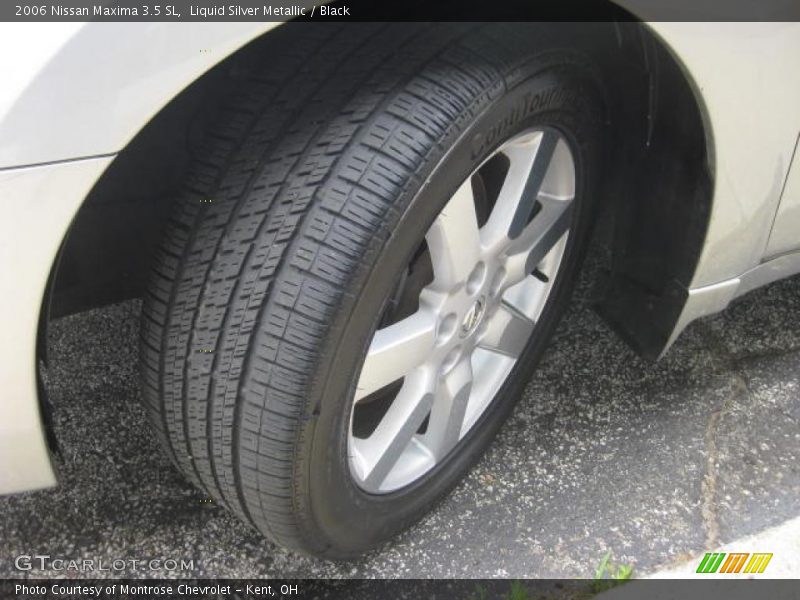 Liquid Silver Metallic / Black 2006 Nissan Maxima 3.5 SL