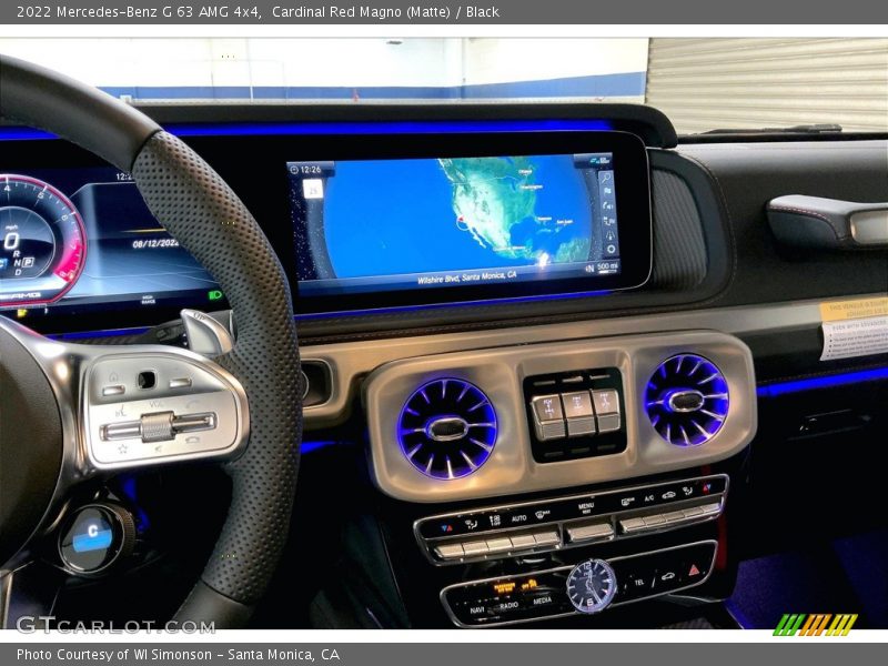 Cardinal Red Magno (Matte) / Black 2022 Mercedes-Benz G 63 AMG 4x4