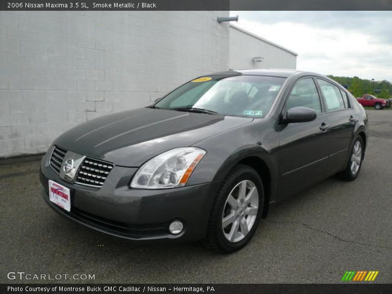 Smoke Metallic / Black 2006 Nissan Maxima 3.5 SL