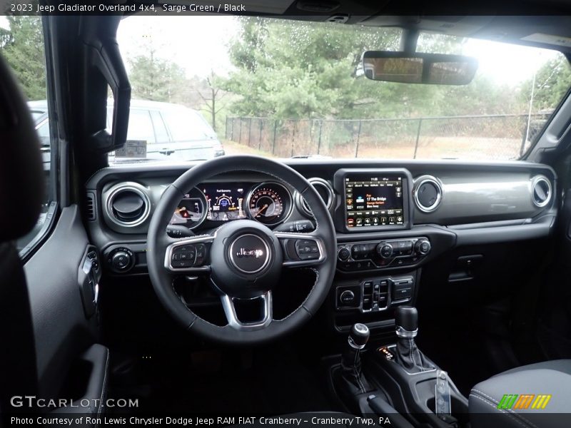 Sarge Green / Black 2023 Jeep Gladiator Overland 4x4