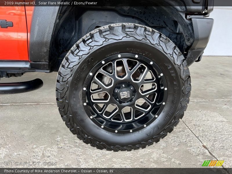 Solar Flare Metallic / Ebony/Pewter 2009 Hummer H3