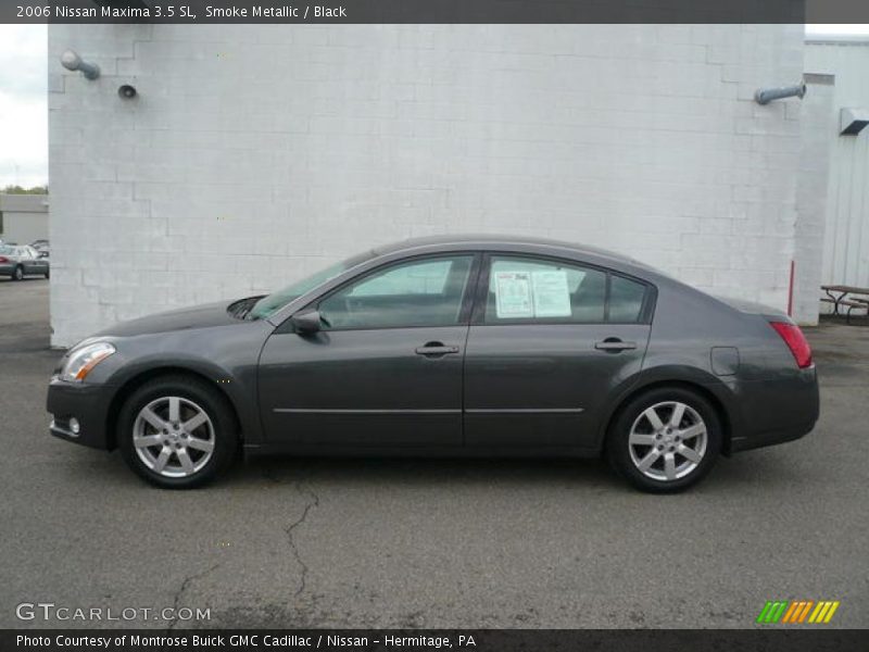 Smoke Metallic / Black 2006 Nissan Maxima 3.5 SL