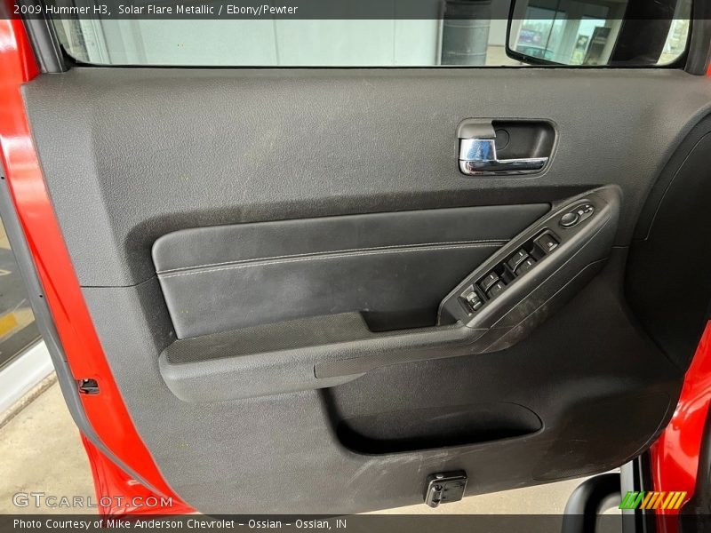 Solar Flare Metallic / Ebony/Pewter 2009 Hummer H3