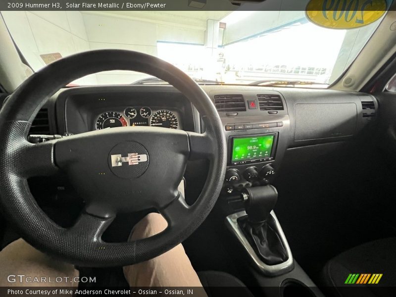 Solar Flare Metallic / Ebony/Pewter 2009 Hummer H3