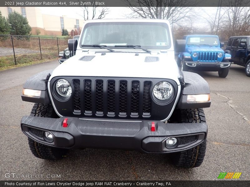 Silver Zynith / Black 2023 Jeep Gladiator Rubicon 4x4