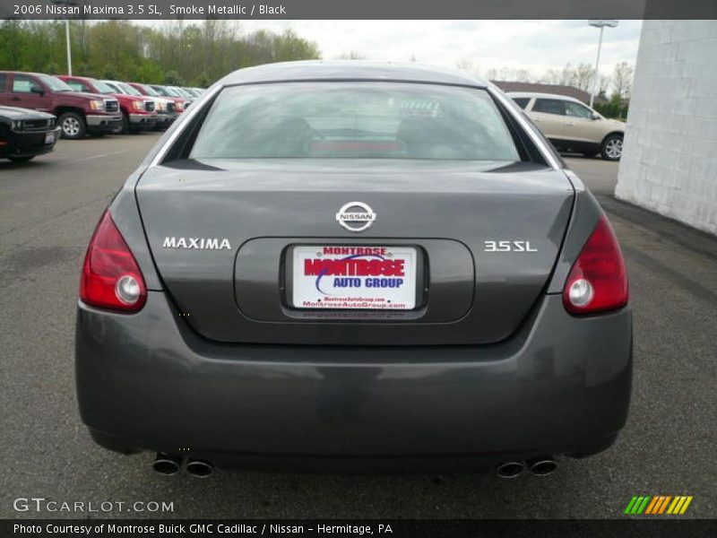 Smoke Metallic / Black 2006 Nissan Maxima 3.5 SL