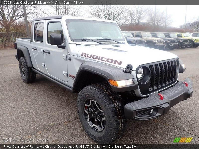 Silver Zynith / Black 2023 Jeep Gladiator Rubicon 4x4