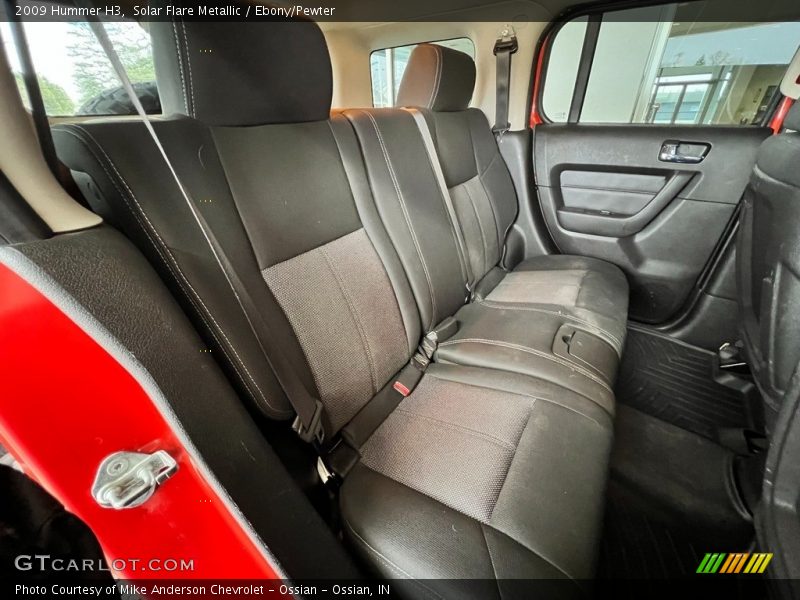 Solar Flare Metallic / Ebony/Pewter 2009 Hummer H3