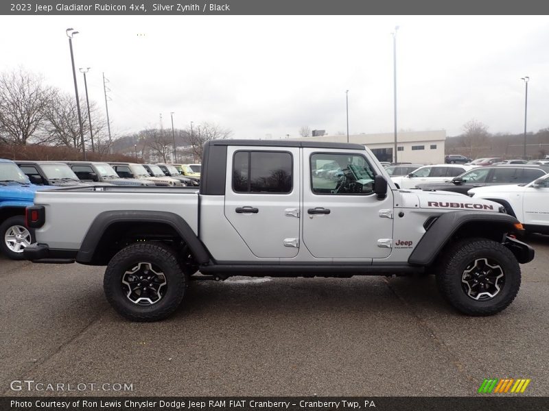 Silver Zynith / Black 2023 Jeep Gladiator Rubicon 4x4