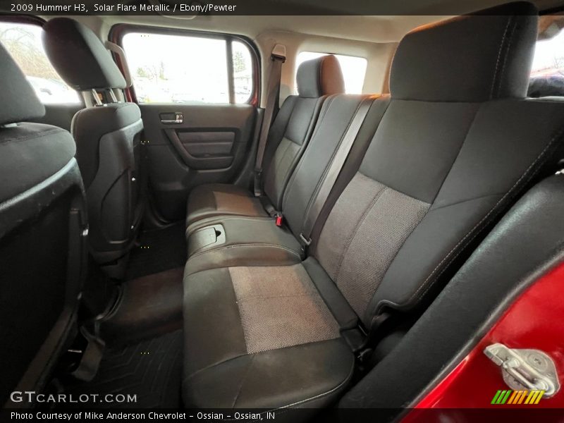 Solar Flare Metallic / Ebony/Pewter 2009 Hummer H3