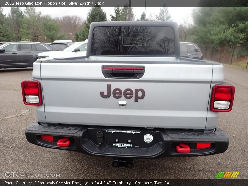 Silver Zynith / Black 2023 Jeep Gladiator Rubicon 4x4