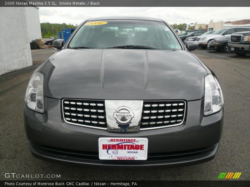 Smoke Metallic / Black 2006 Nissan Maxima 3.5 SL