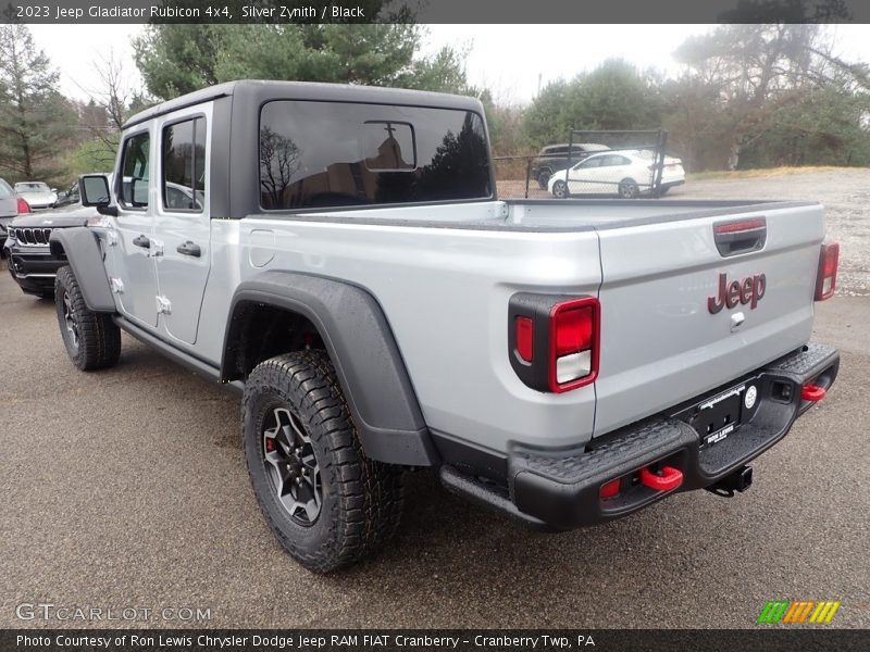 Silver Zynith / Black 2023 Jeep Gladiator Rubicon 4x4