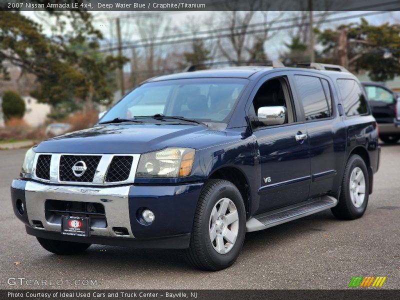 Deep Water Blue / Graphite/Titanium 2007 Nissan Armada LE 4x4