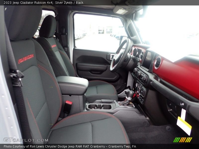 Silver Zynith / Black 2023 Jeep Gladiator Rubicon 4x4